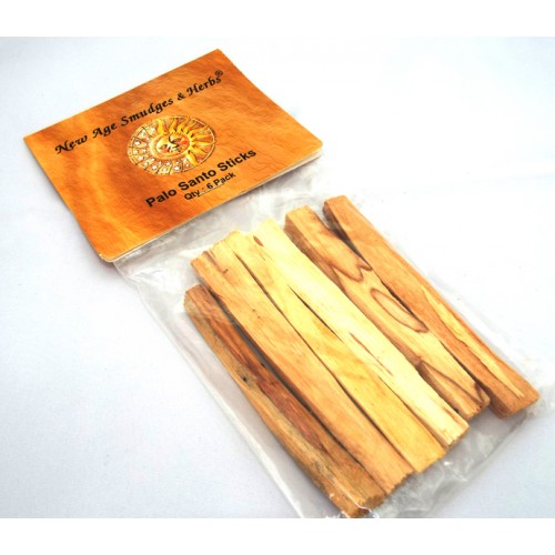 6x Palo Santo Wood Sticks